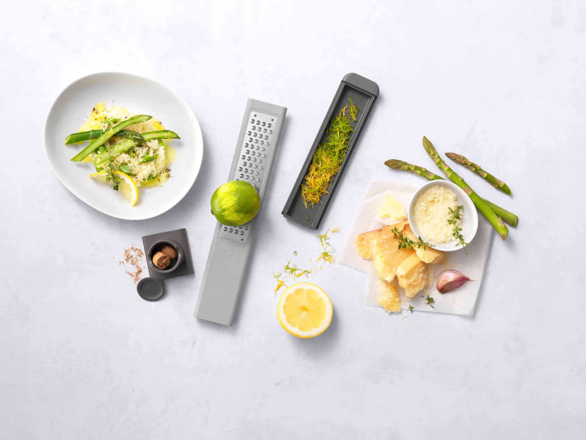 Ralador de corte fino Z-cut, cinza Zwilling