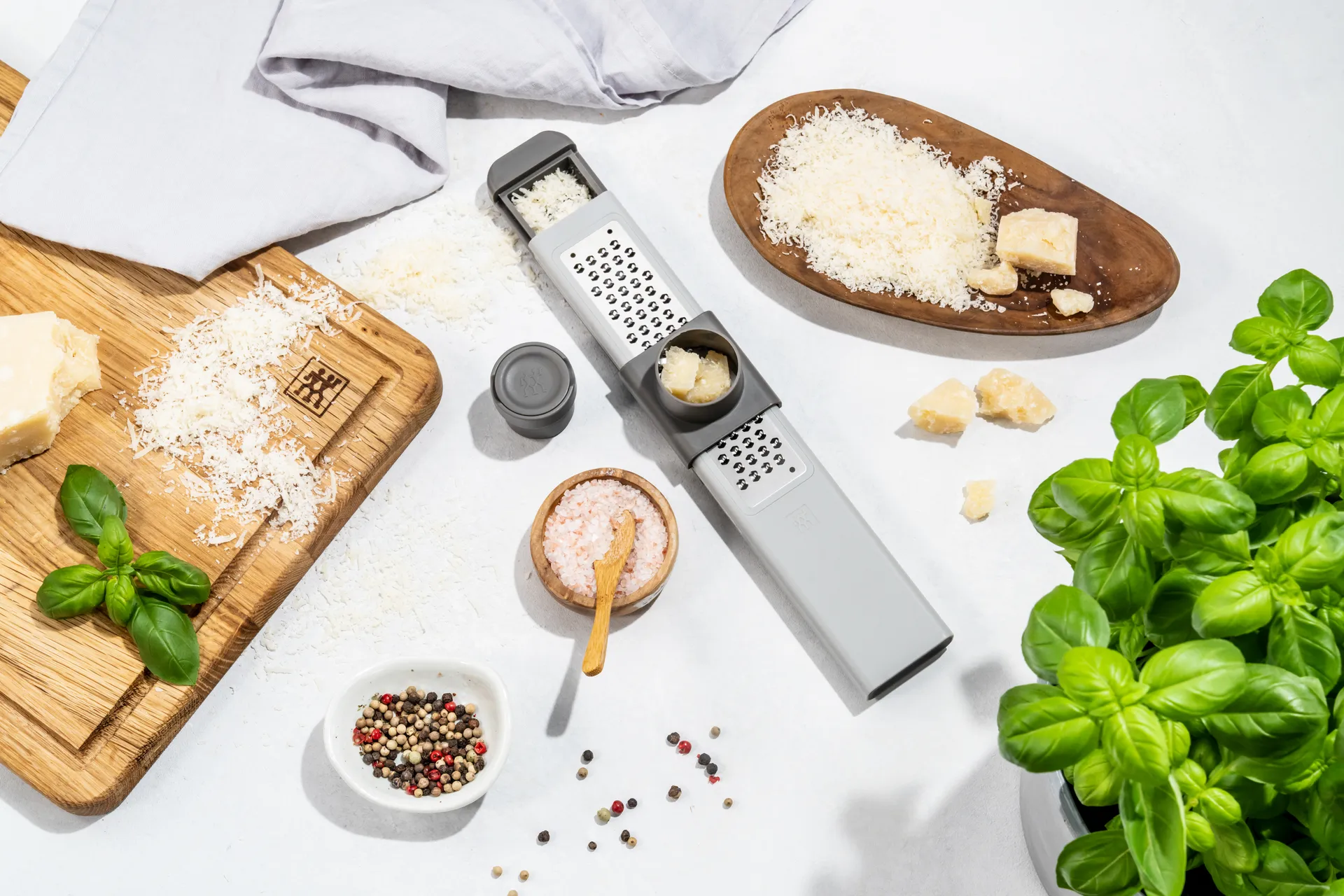 Ralador de corte fino Z-cut, cinza Zwilling