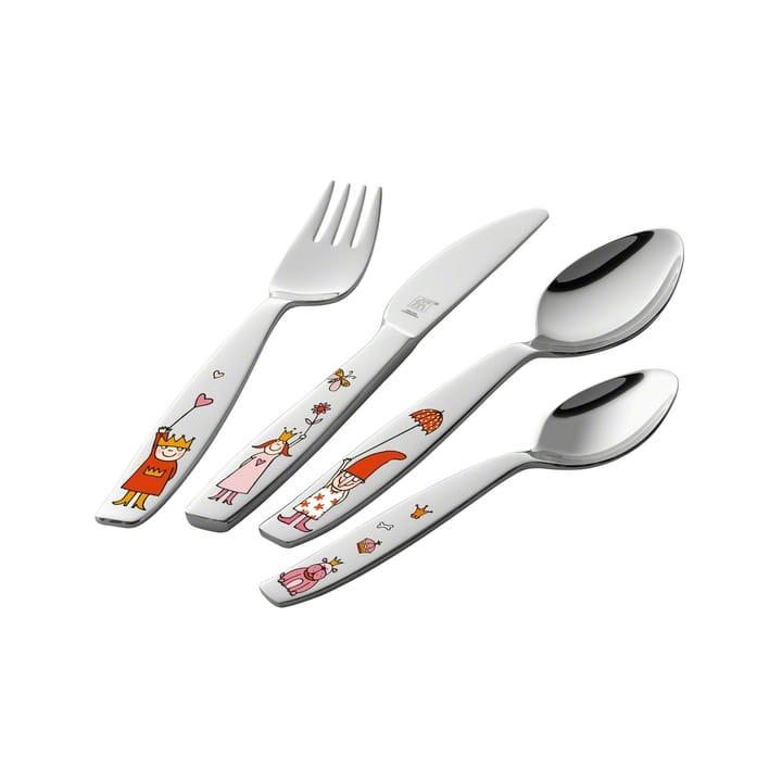 Talheres de criança Zwilling Twin Kids Princesa, 4 peças, 4 peças Zwilling