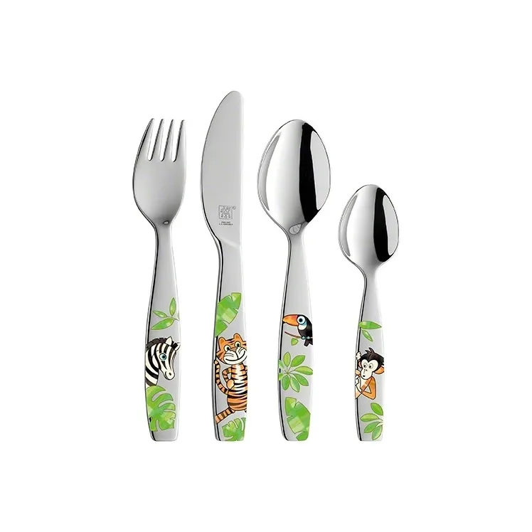 Talheres de criança Zwilling Twin Kids Selva, 4 peças, 4 peças Zwilling