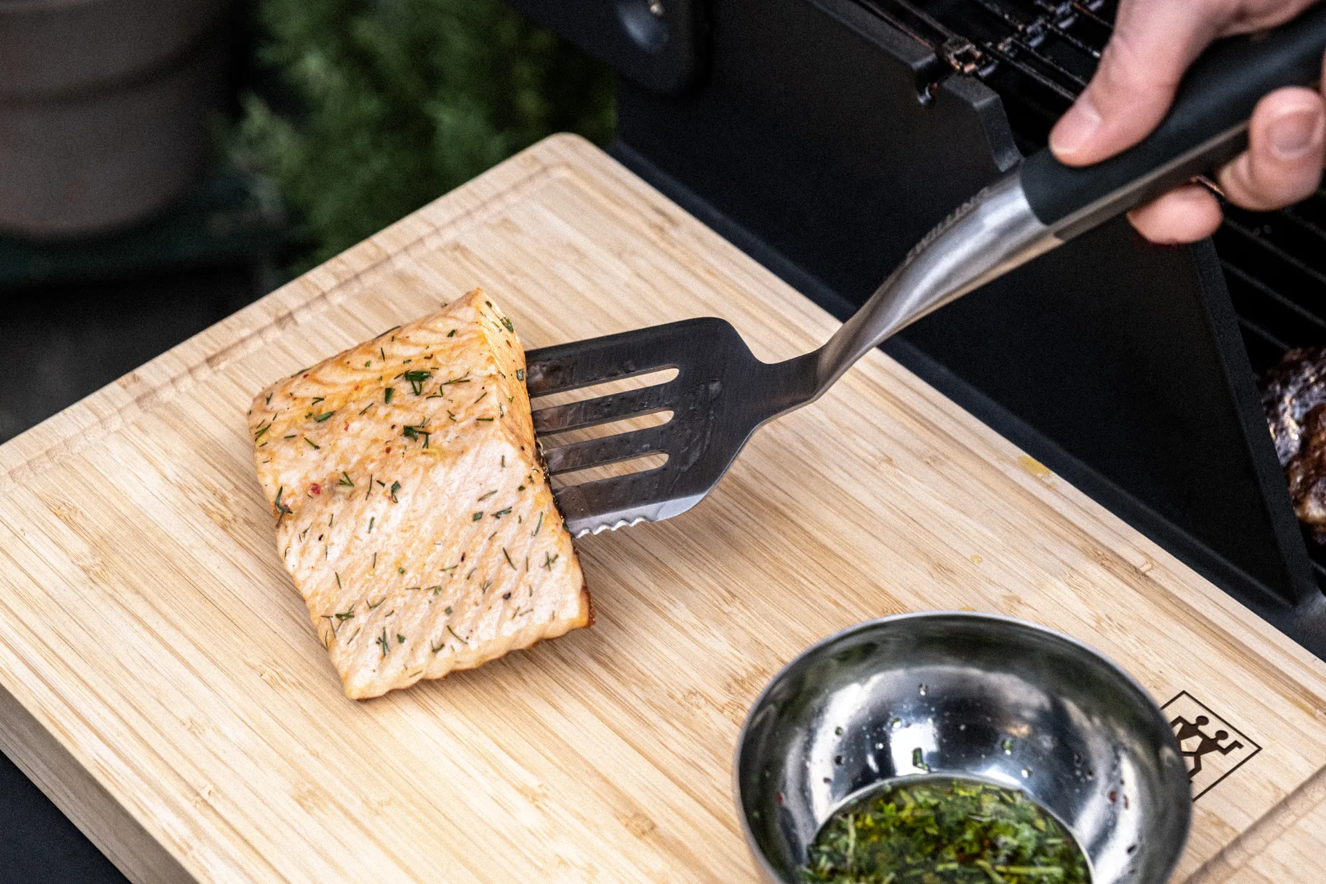 Zwilling BBQ+ espátula 43 cm, Aço inoxidável Zwilling