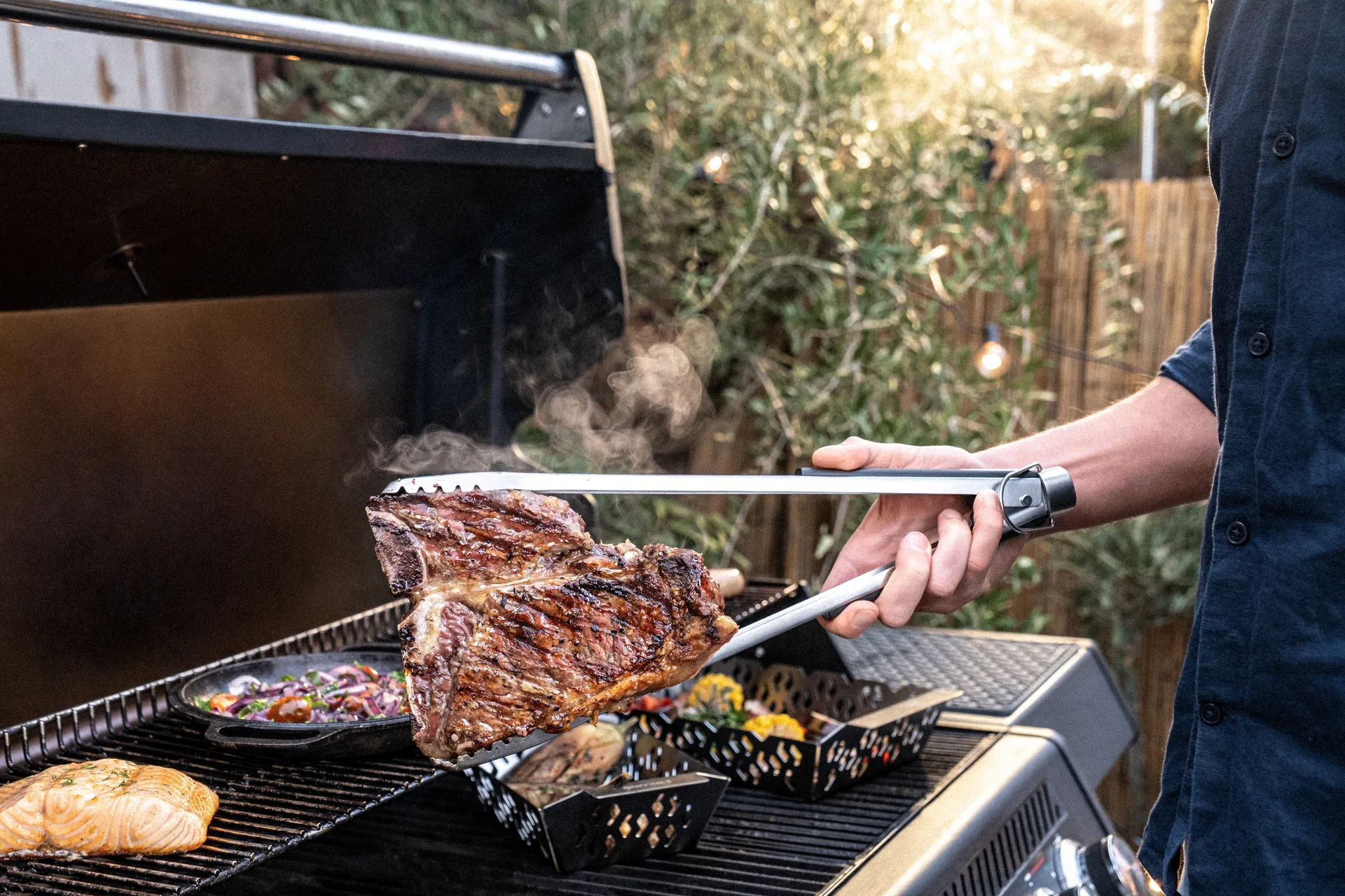 Zwilling BBQ+ pinça para grelhar 40 cm, Aço inoxidável Zwilling