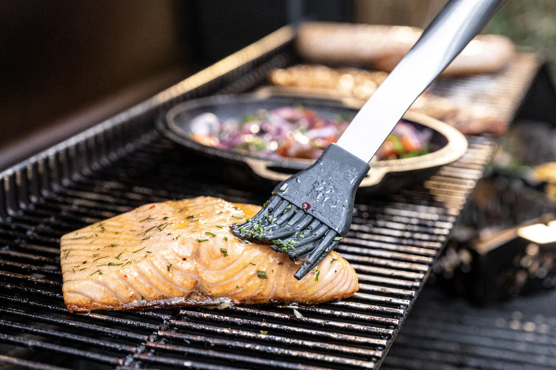 Zwilling BBQ+ pincel de silicone 41 cm, Preto-aço inoxidável Zwilling