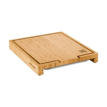 Zwilling BBQ+ tábua de corte bambu bandeja de recolha - 39x30 cm - Zwilling