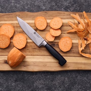 Zwilling Four star faca de chef 16 cm - Preto-aço inoxidável - Zwilling