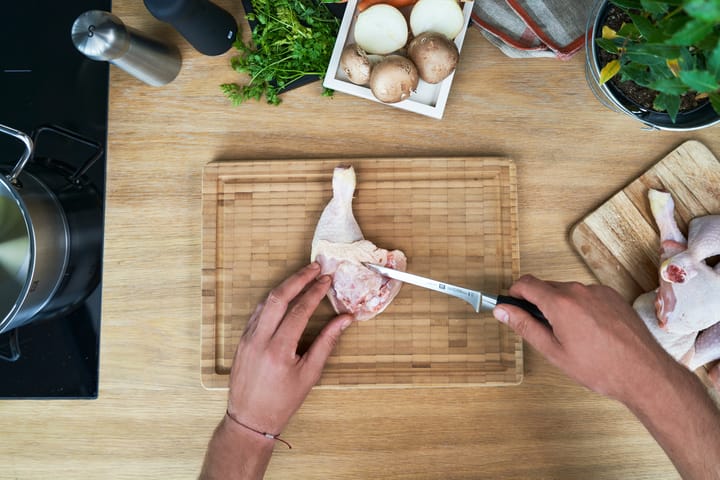 Zwilling Four star faca de desossar 14 cm, Preto-aço inoxidável Zwilling