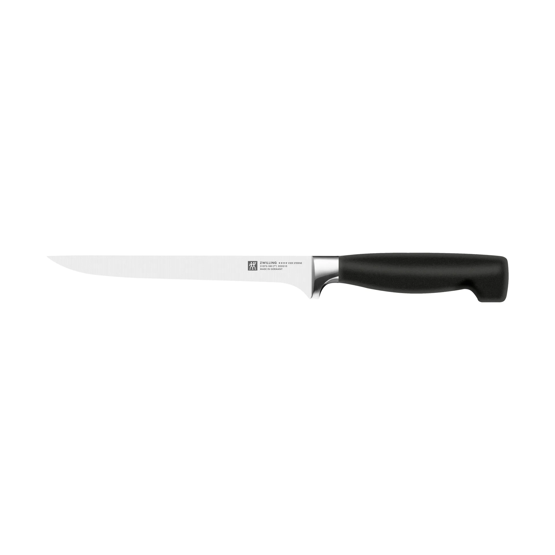 Zwilling Four star faca de filé 18 cm, Preto-aço inoxidável Zwilling