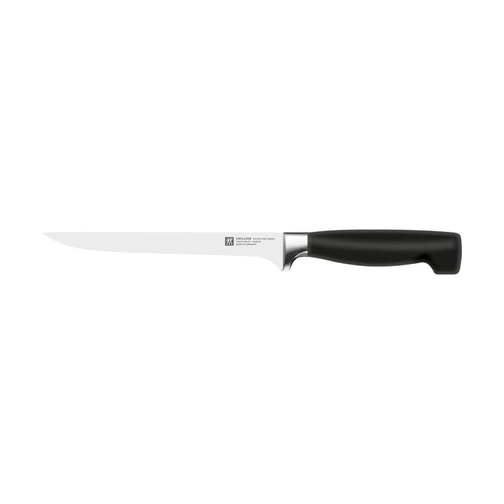 Zwilling Four star faca de filé 18 cm - Preto-aço inoxidável - Zwilling