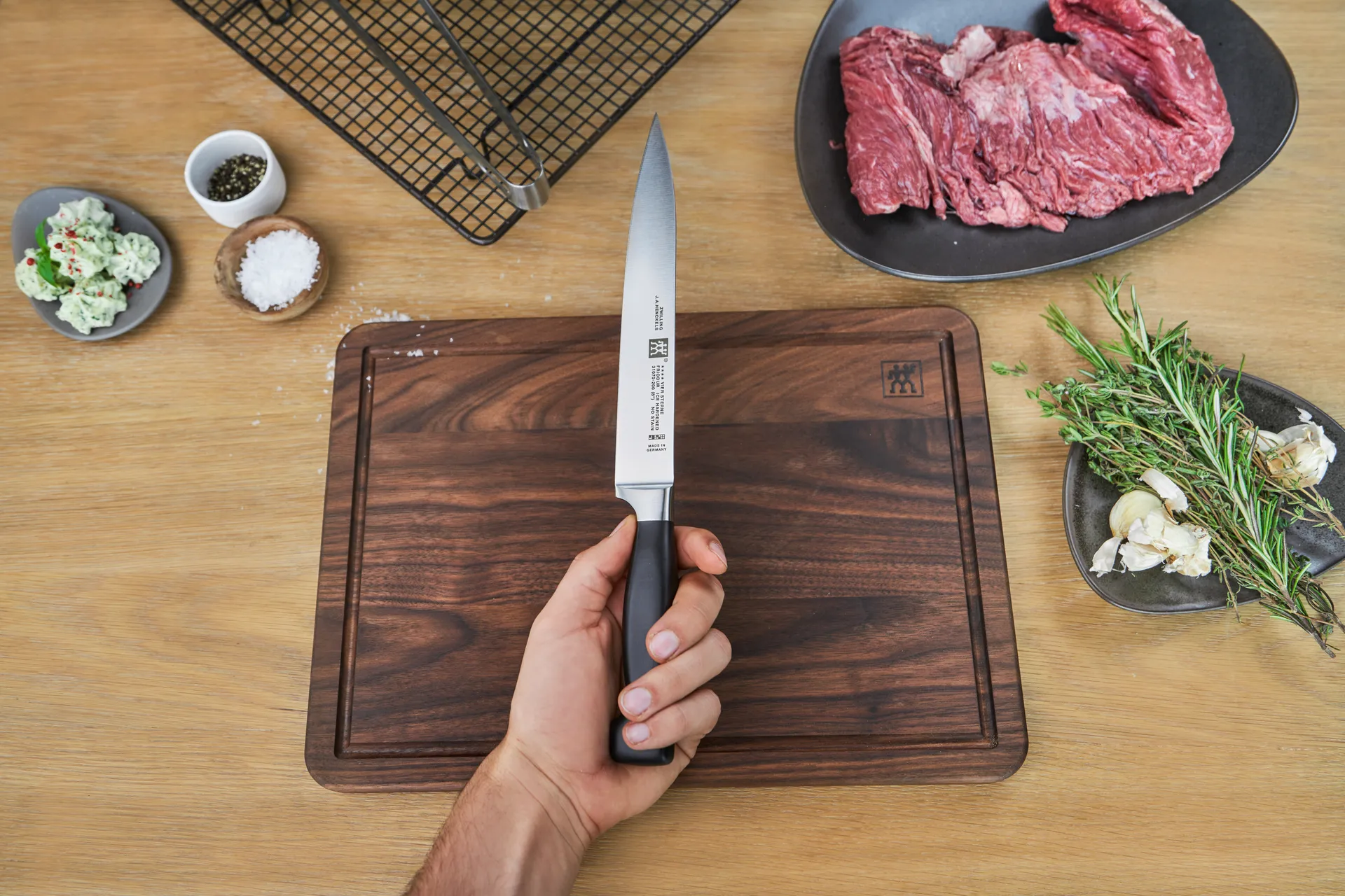 Zwilling Four star faca de filé/carne aço inoxidável, 20 cm Zwilling