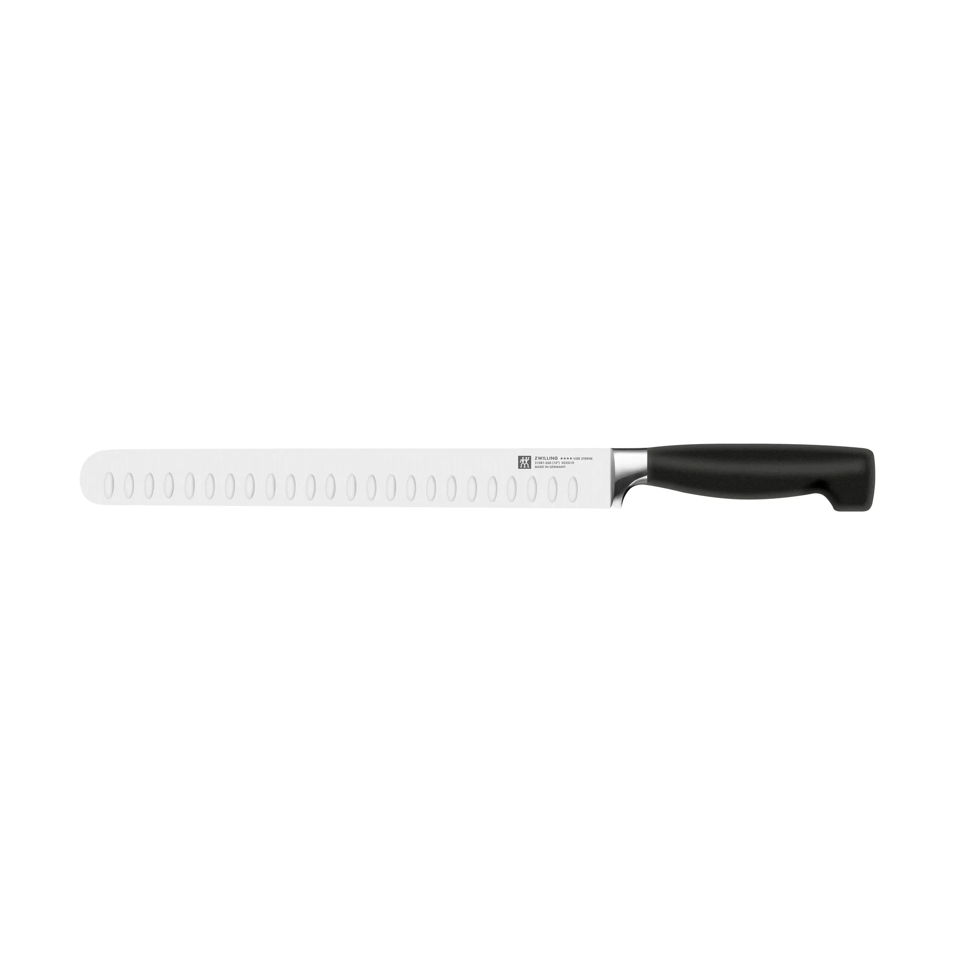 Zwilling Four star faca de filé/trinchar 26 cm, Preto-aço inoxidável Zwilling