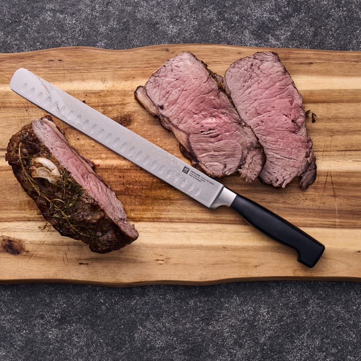 Zwilling Four star faca de filé/trinchar 26 cm, Preto-aço inoxidável Zwilling