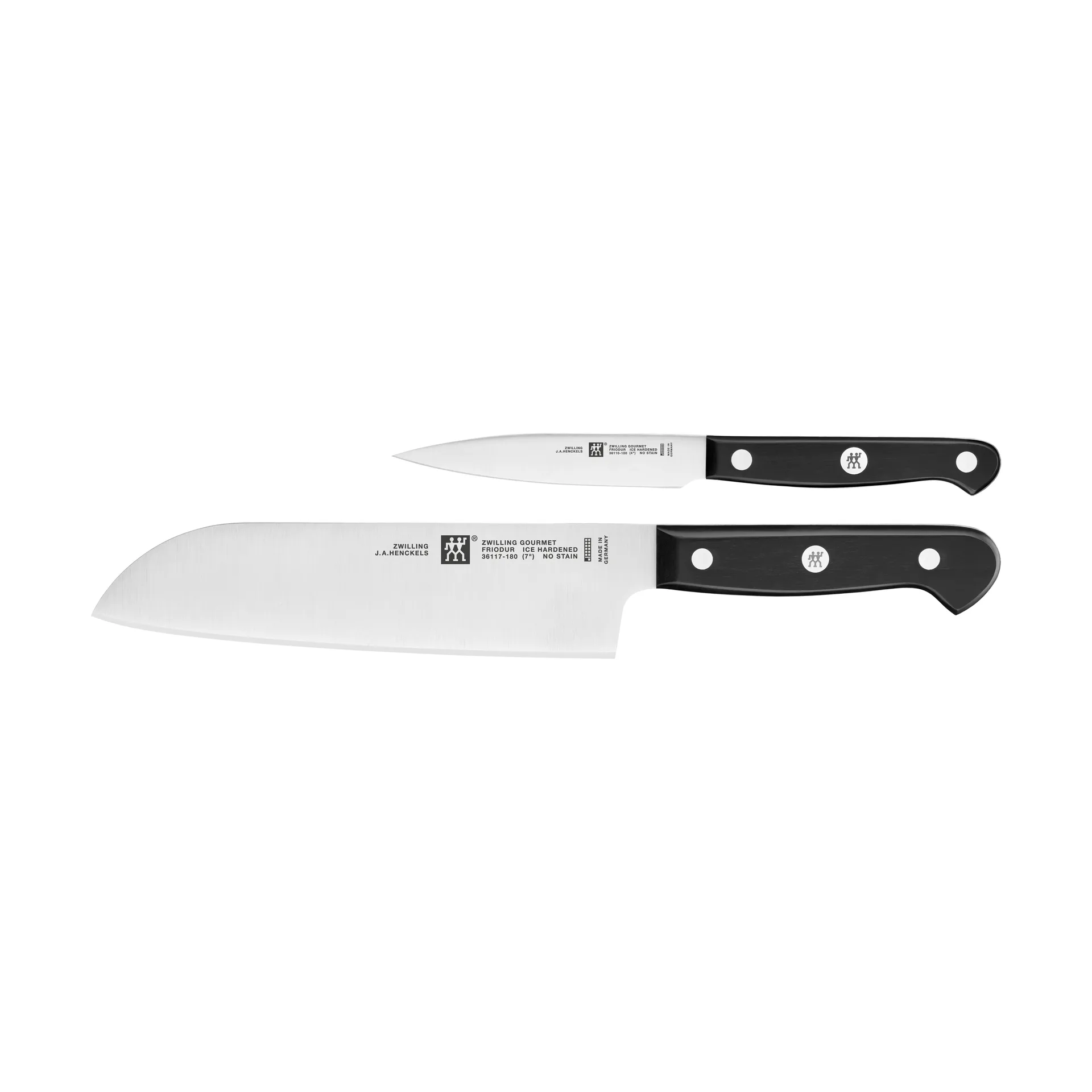 Zwilling Gourmet conjunto de facas 2 peças, Preto-aço inoxidável Zwilling