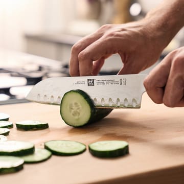 Zwilling Gourmet faca santoku 18 cm - Preto-aço inoxidável - Zwilling