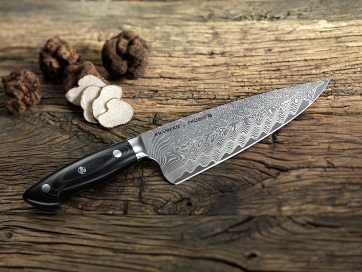 Zwilling Kramer euro faca de chef em aço inoxidável 26 cm, Damasco-preto Zwilling
