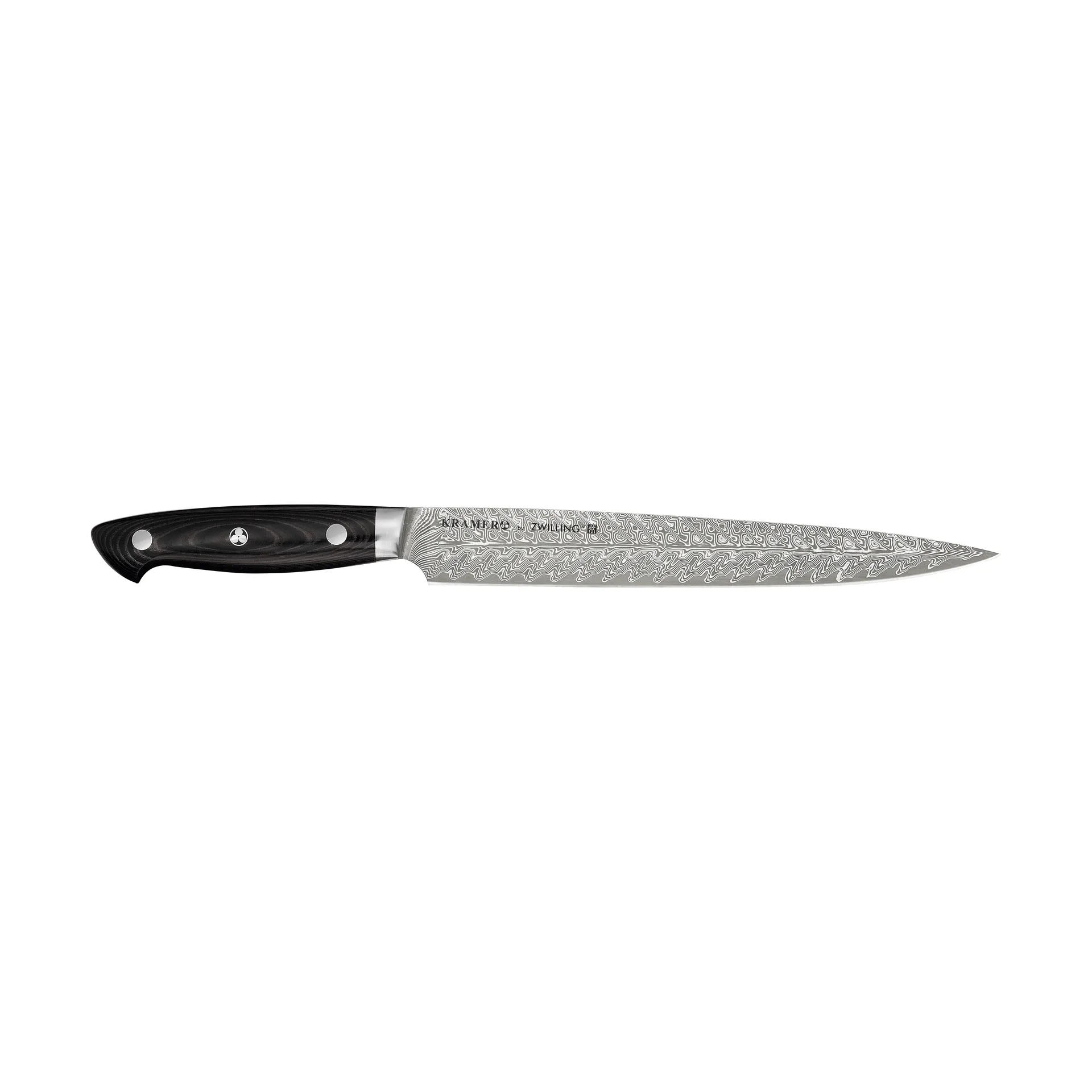 Zwilling Kramer euro faca de corte em aço inoxidável 23 cm, Damasco-preto Zwilling