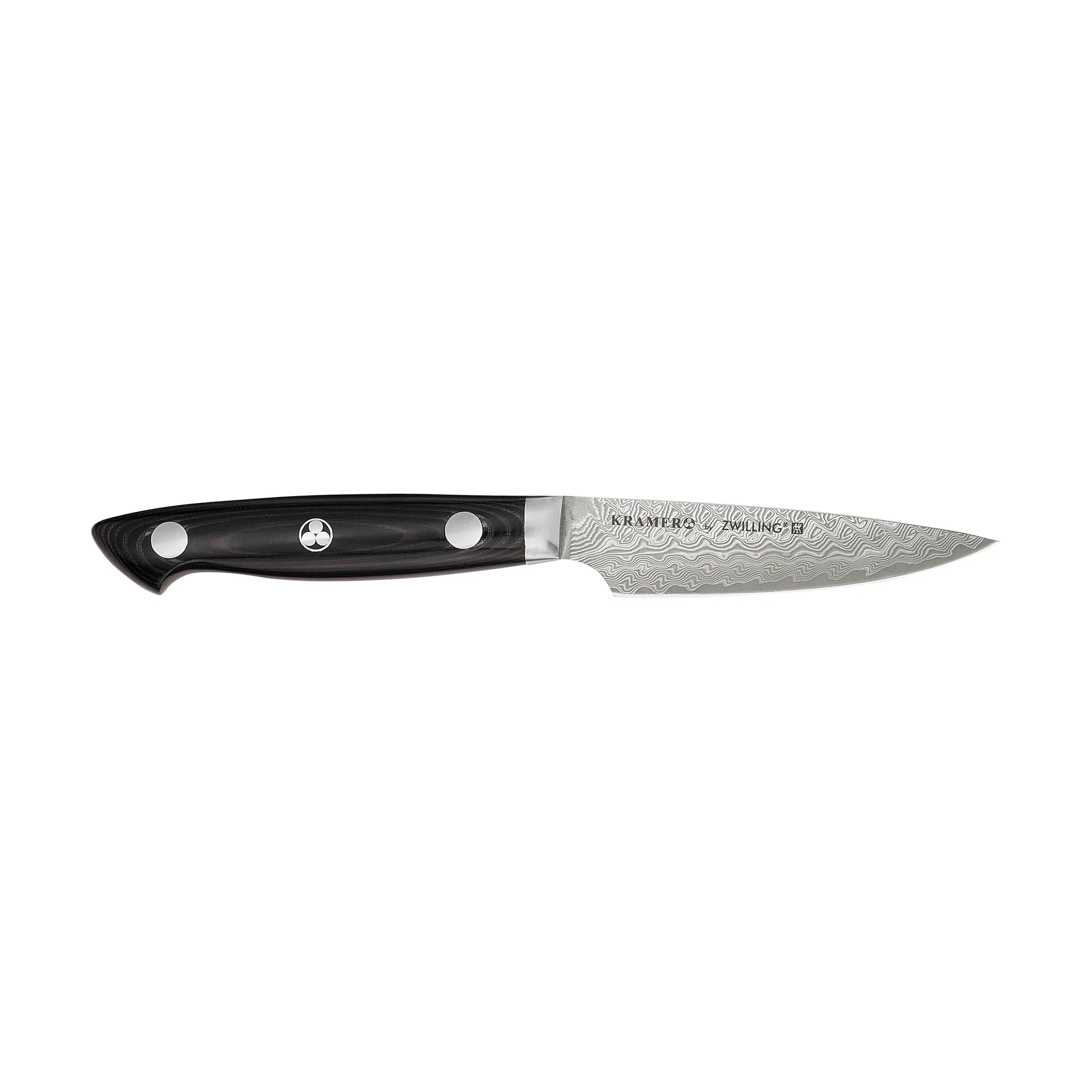 Zwilling Kramer euro faca de descascar em aço inoxidável 9 cm, Damasc-preto Zwilling