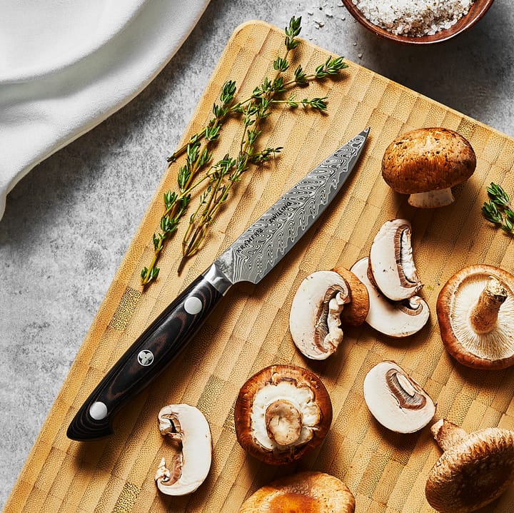 Zwilling Kramer euro faca de descascar em aço inoxidável 9 cm, Damasc-preto Zwilling