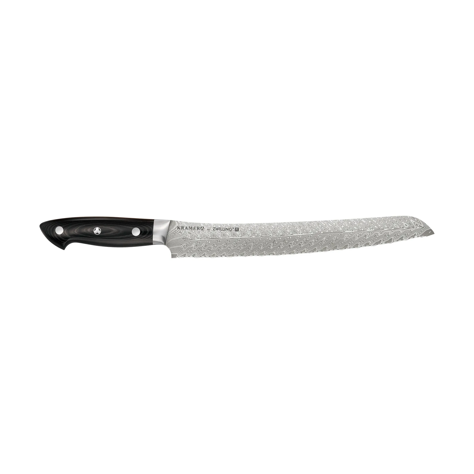Zwilling Kramer euro stainless faca de pão 26 cm, Damasco-preto Zwilling