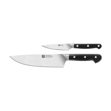 Zwilling Pro conjunto de facas 2 peças - Preto-aço inoxidável - Zwilling