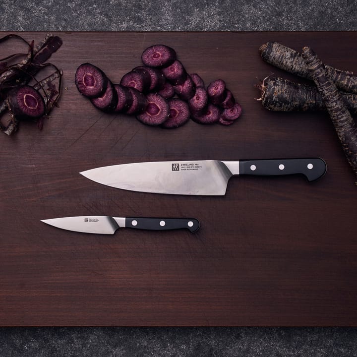 Zwilling Pro conjunto de facas 2 peças, Preto-aço inoxidável Zwilling