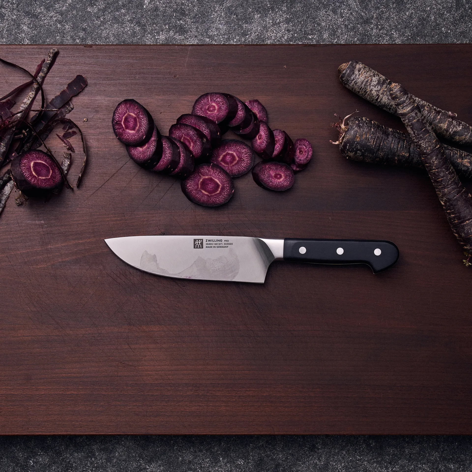 Zwilling Pro faca de chef 16 cm, Preto-aço inoxidável Zwilling