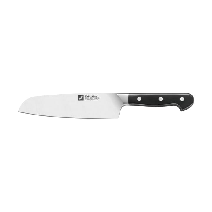 Zwilling Pro faca santoku 18 cm - Preto-aço inoxidável - Zwilling
