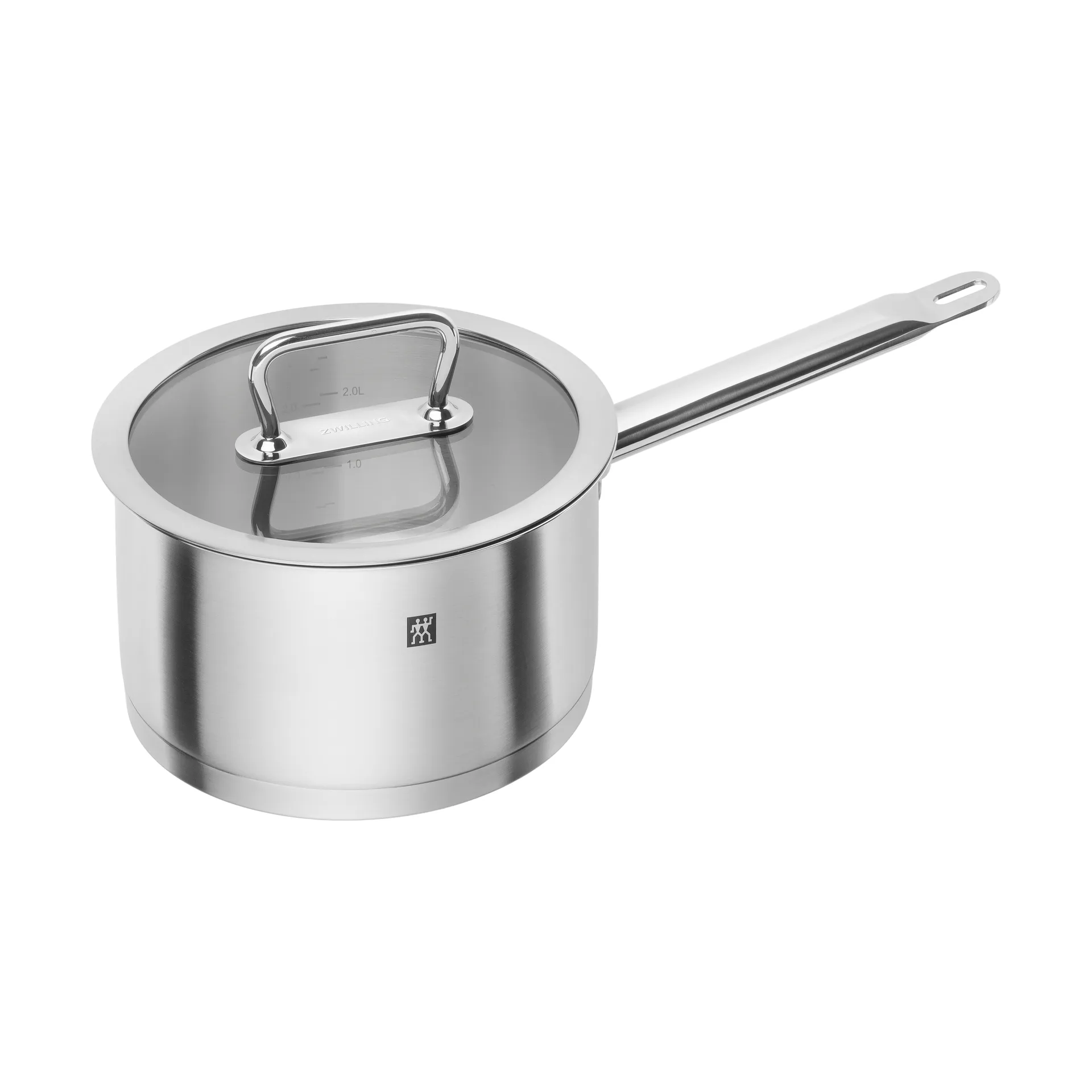 Zwilling Pro panela com tampa de vidro em aço inoxidável, 3,1 L Zwilling