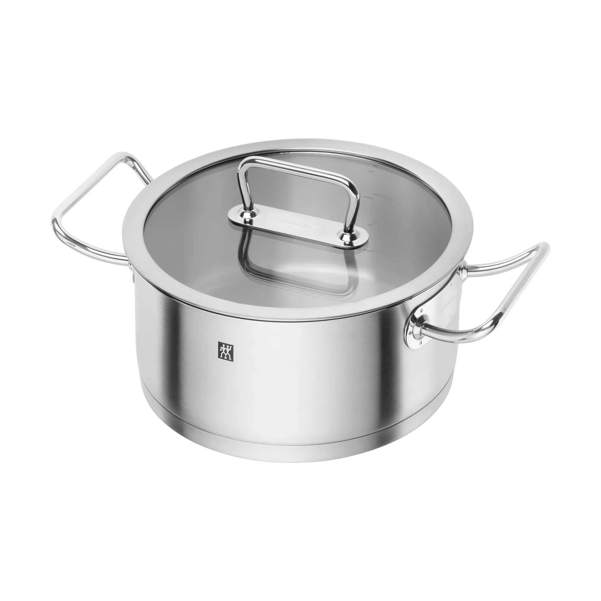 Zwilling pro panela com tampa de vidro em aço inoxidável, 4,1 L Zwilling