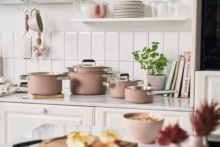 Zwilling Pure conjunto de panelas 5 peças, Rosa Zwilling