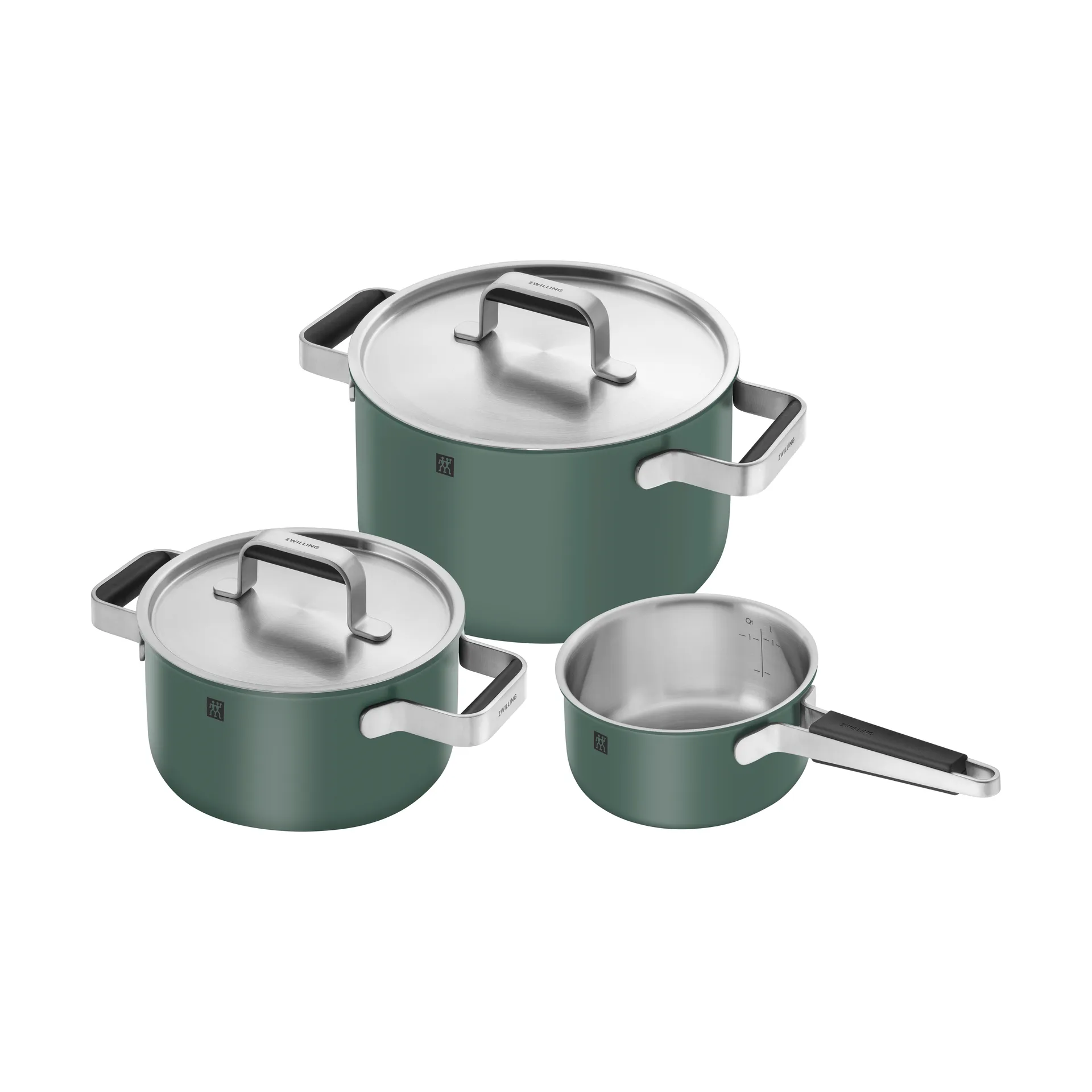 Zwilling Pure conjunto de panelas 5 peças, Verde Zwilling