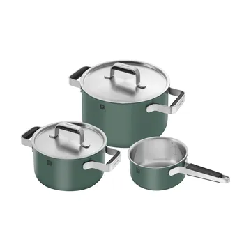 Zwilling Pure conjunto de panelas 5 peças - Verde - Zwilling