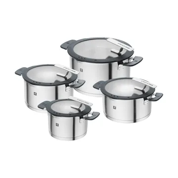Zwilling Simplify conjunto de panelas 8 peças - Aço inoxidável - Zwilling