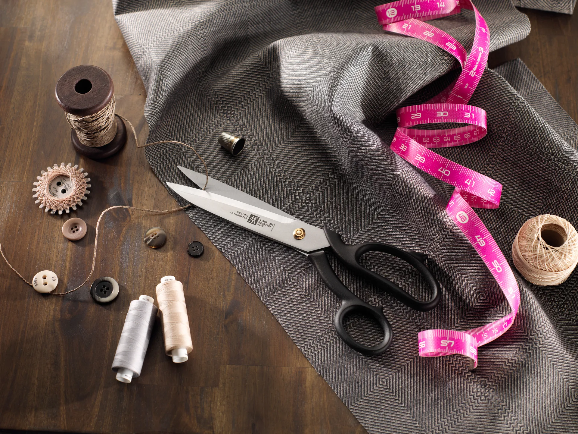 Zwilling Superfection classic tesoura de alfaiate preta, 21 cm Zwilling