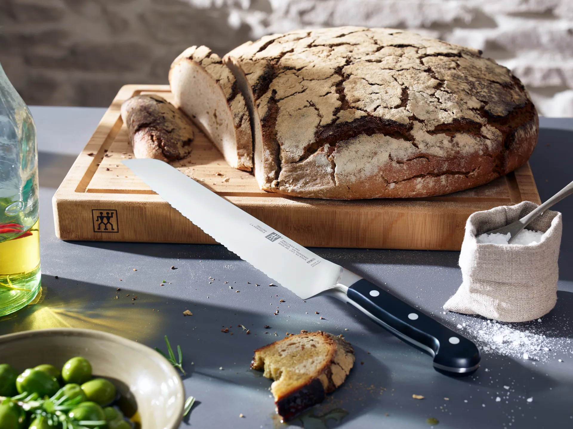 Zwilling tábua de corte de bambu, Grande Zwilling