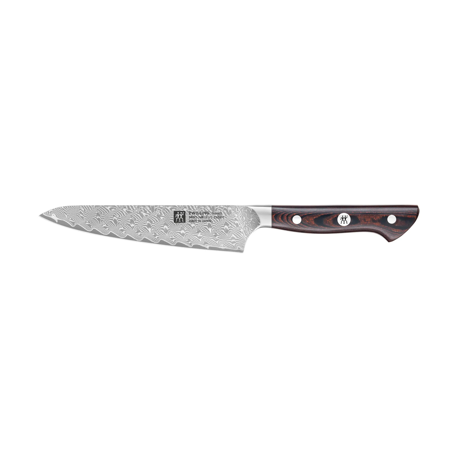 Zwilling Tanrei faca de chef compacta 14 cm, Damasco-preto Zwilling