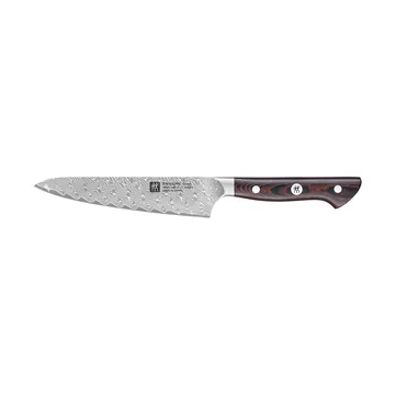 Zwilling Tanrei faca de chef compacta 14 cm - Damasco-preto - Zwilling