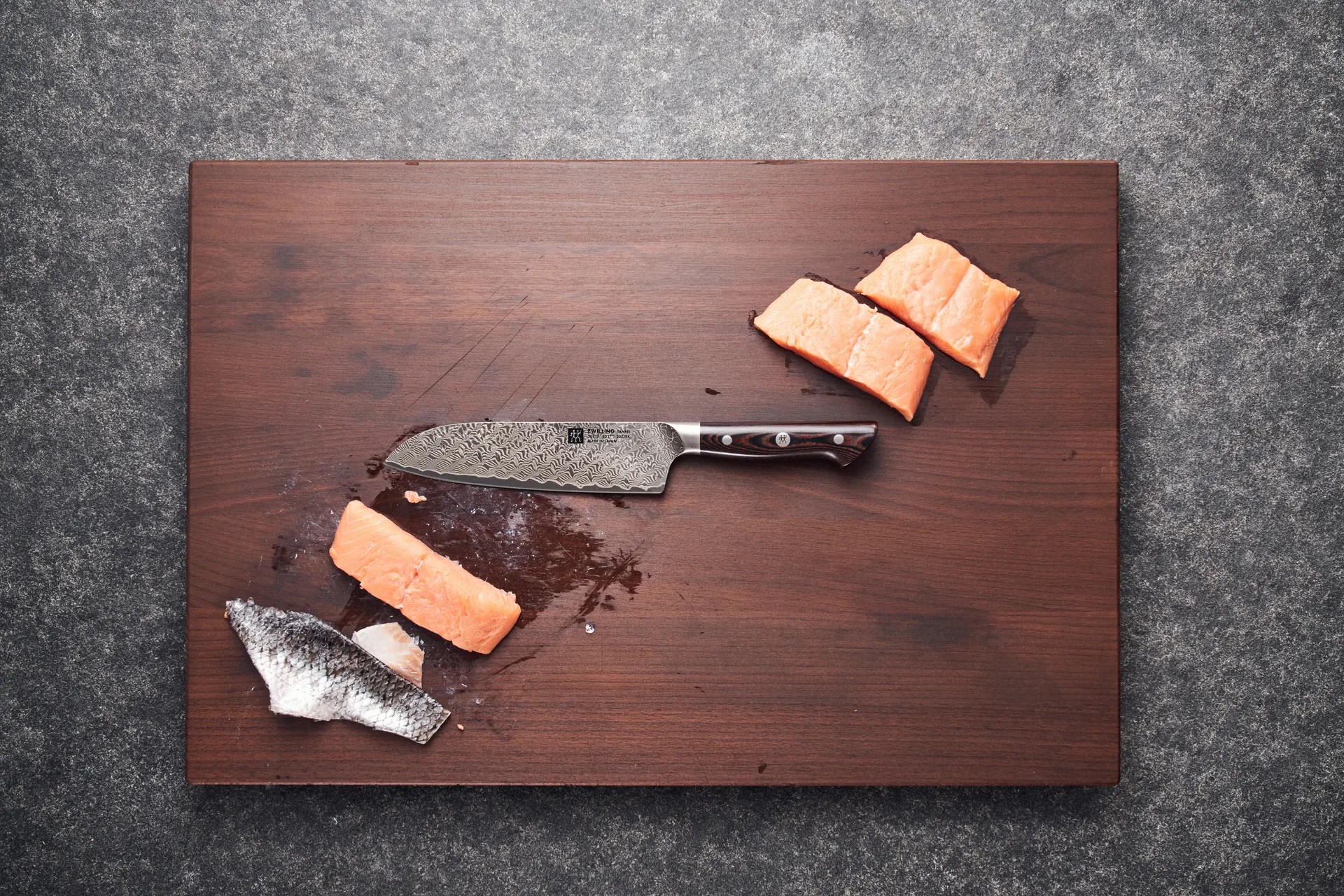 Zwilling Tanrei faca de descascar 10 cm, Damasco-preto Zwilling