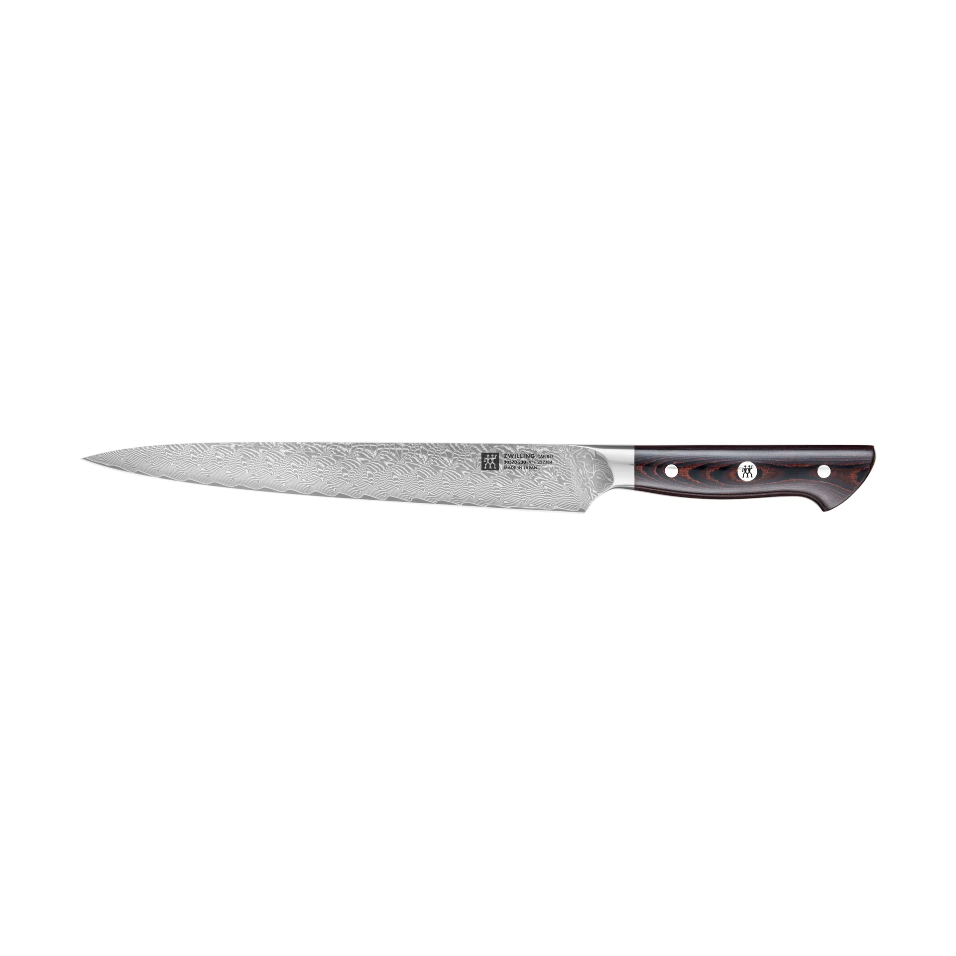 Zwilling Tanrei faca de filé 23 cm, Damasco-preto Zwilling