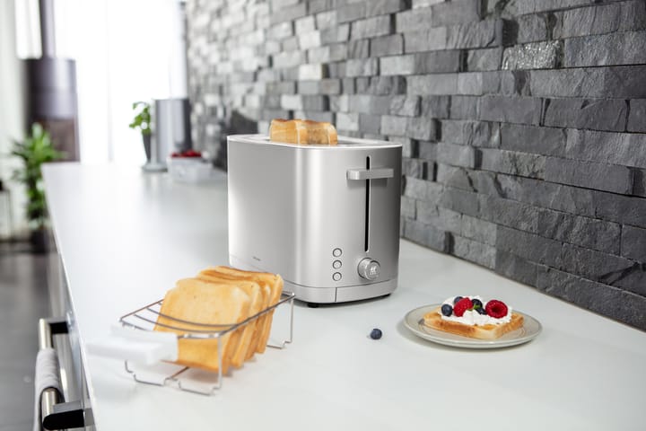 Zwilling torradeira com aquecedor de pão 2 compartimentos curtos, Prata Zwilling