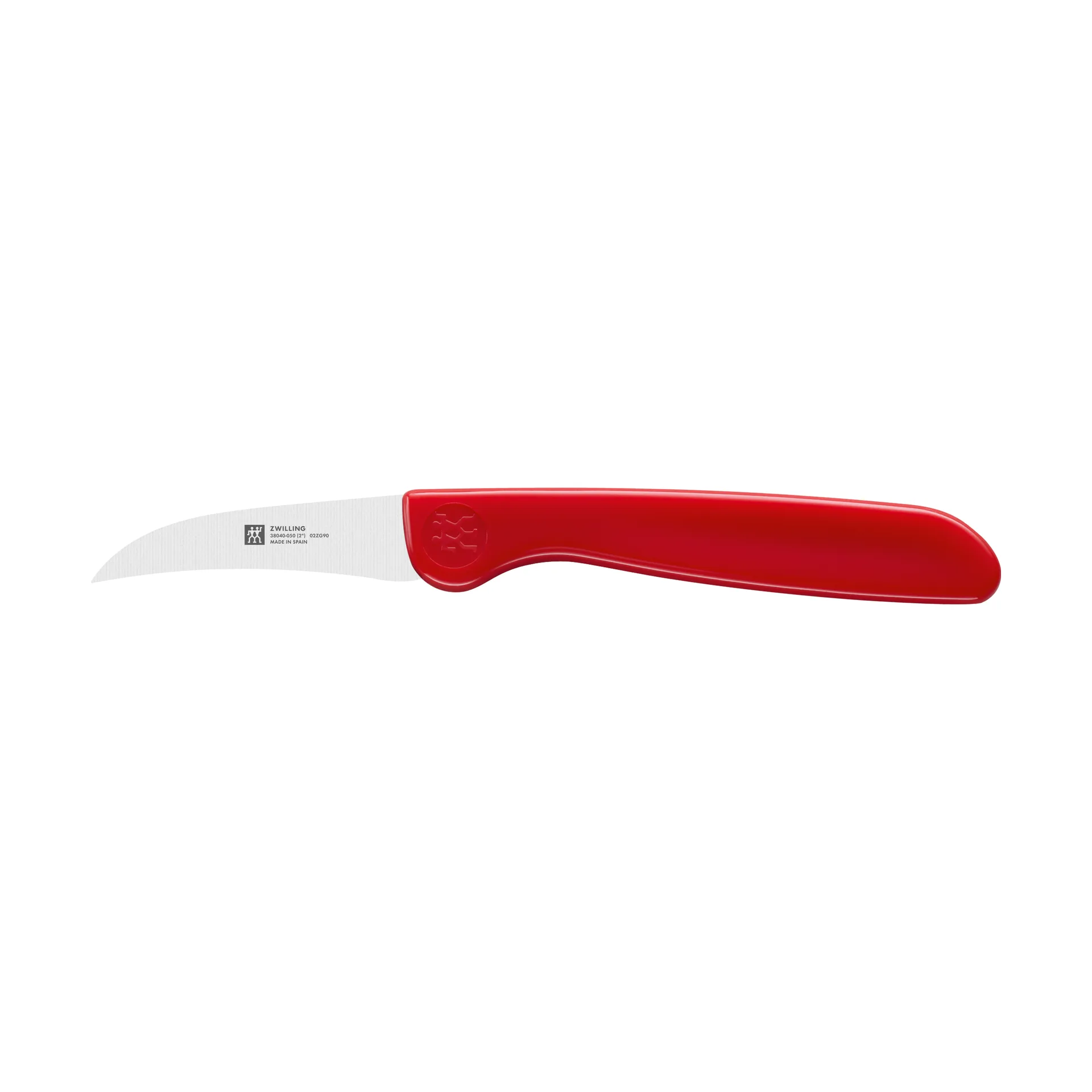 Zwilling Twin grip faca de descascar 5 cm, Vermelho-aço inoxidável Zwilling