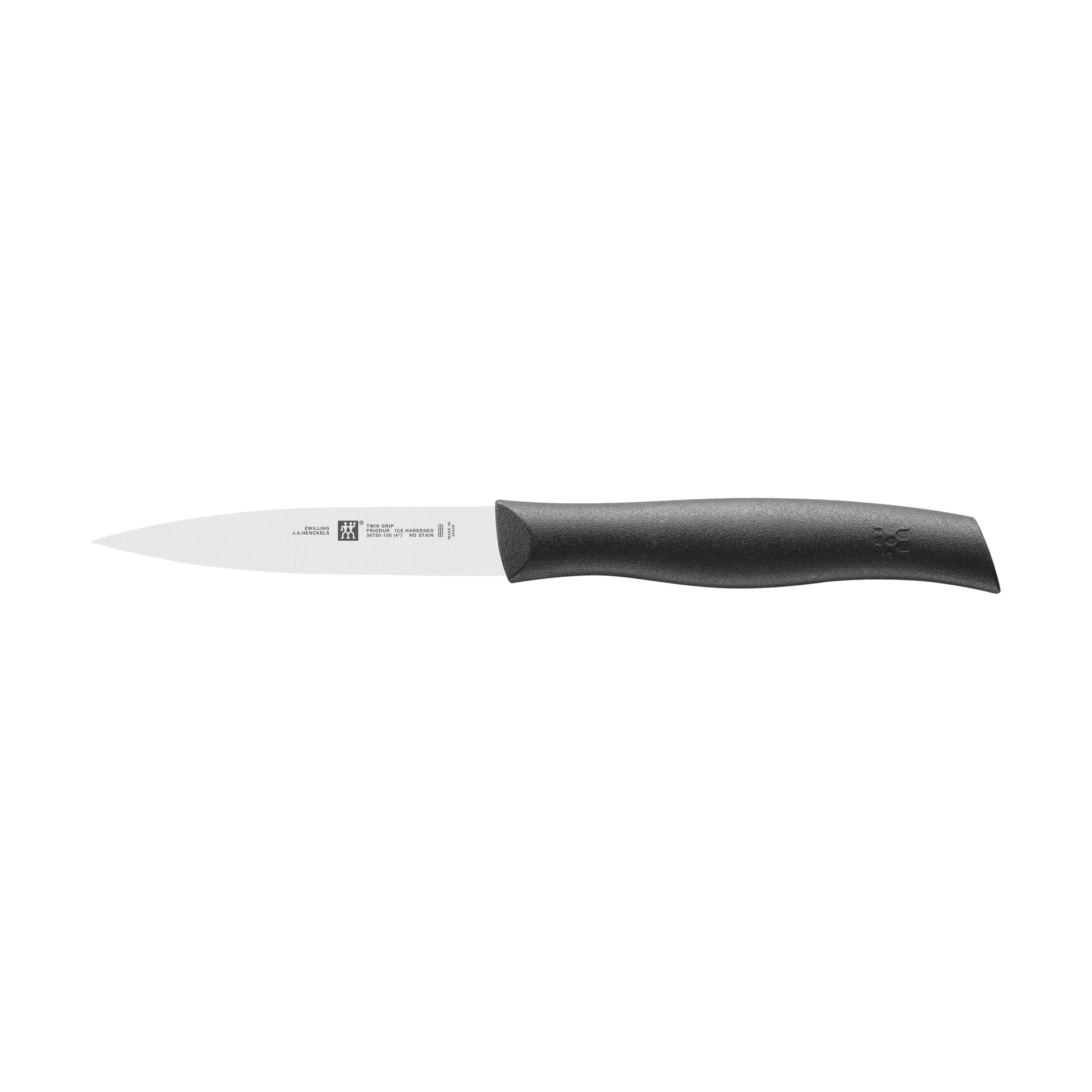 Zwilling Twin grip faca de legumes pontiaguda 10 cm, Preto-aço inoxidável Zwilling