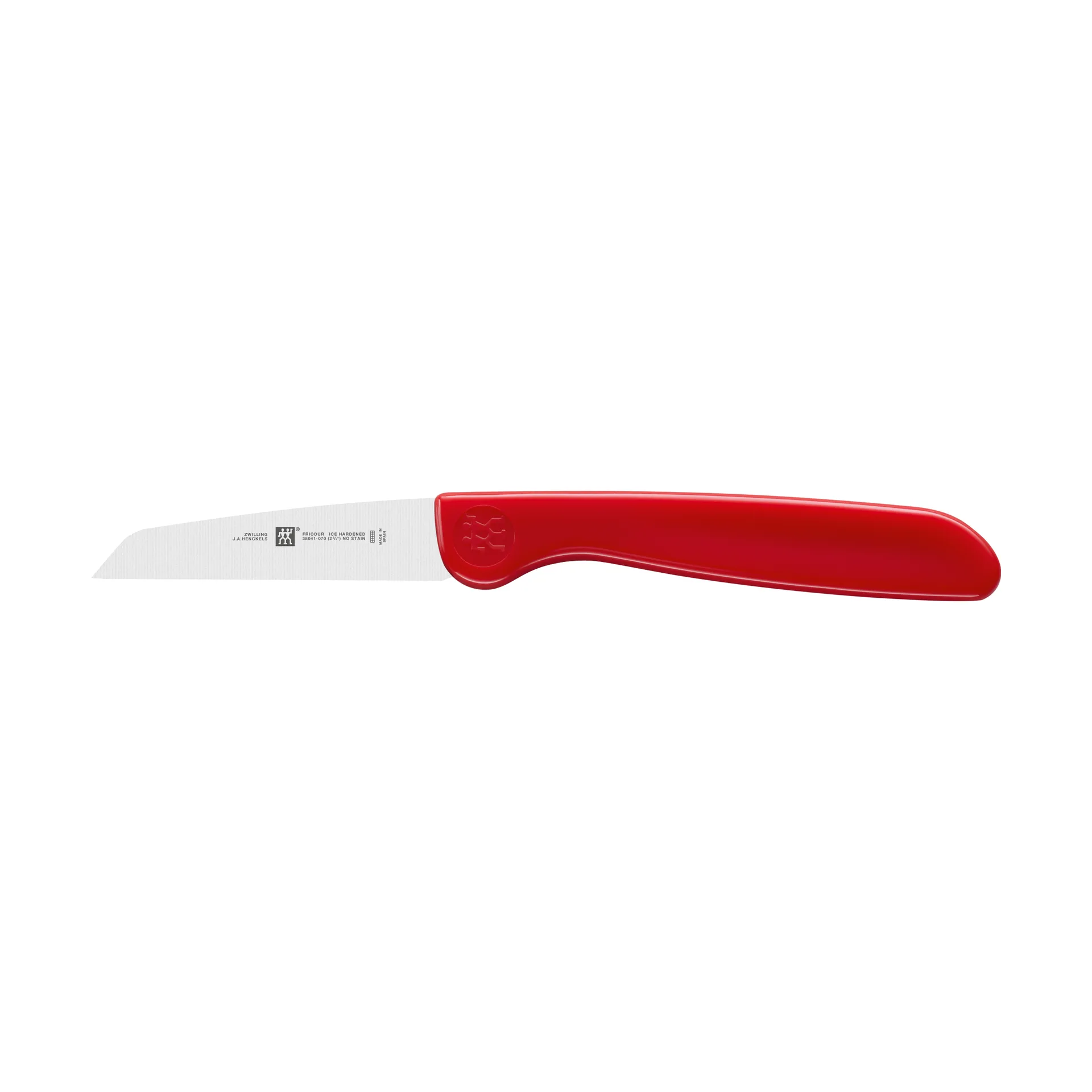 Zwilling Twin grip faca de vegetais 7 cm, Vermelho-aço inoxidável Zwilling
