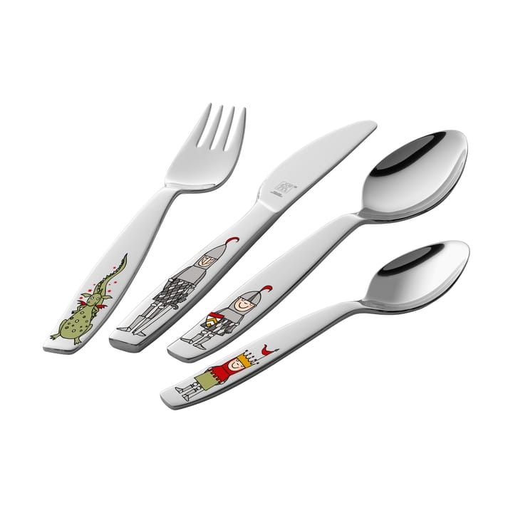 Zwilling Twin kids conjunto de talheres para crianças 4 peças - Eckbert cavaleiro - Zwilling