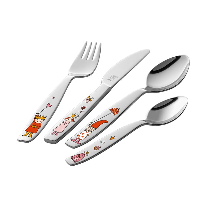 Zwilling Twin kids conjunto de talheres para crianças 4 peças - Emelie princesa - Zwilling