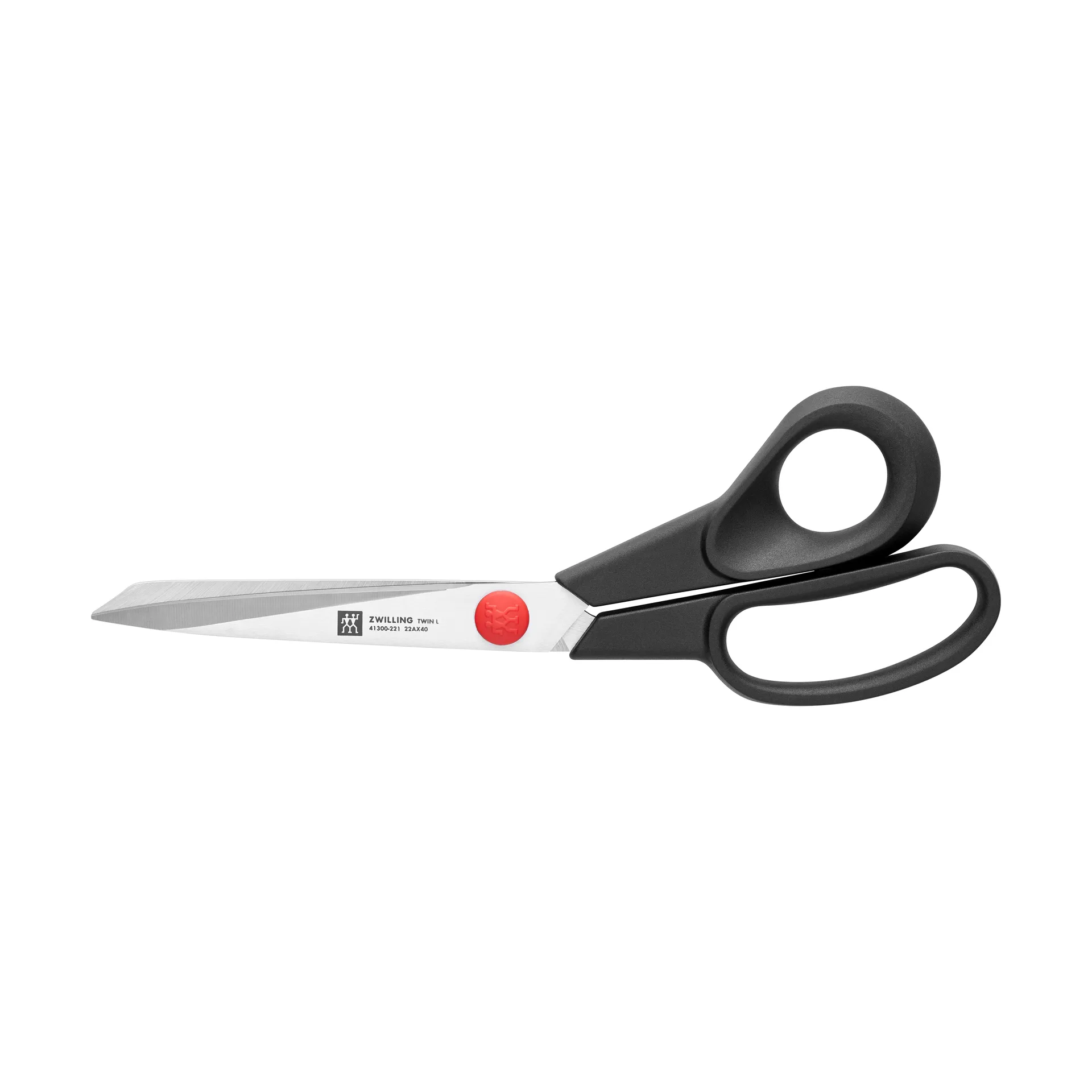 Zwilling Twin L tesoura de alfaiate preta, 22 cm Zwilling