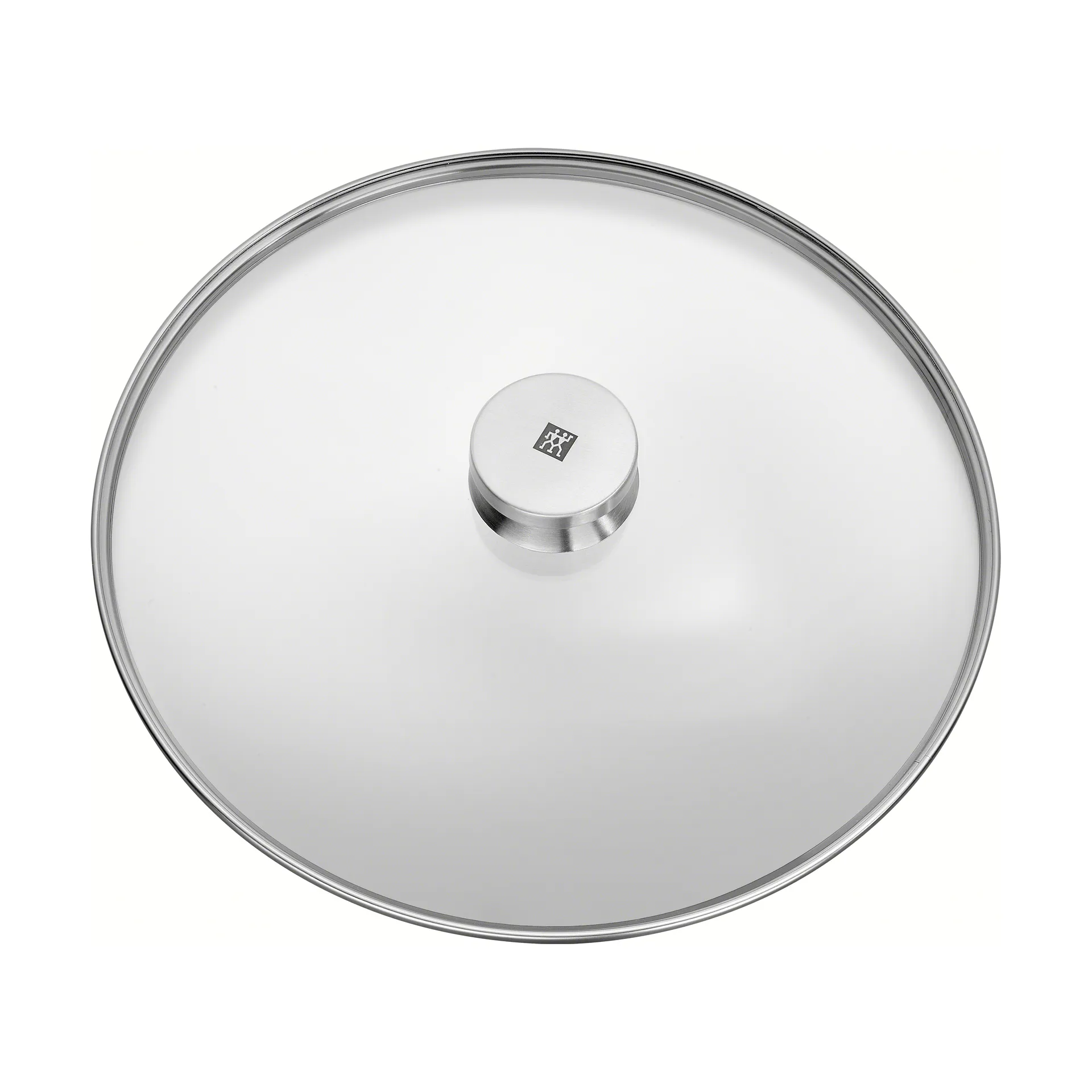 Zwilling Twin specials tampa de vidro com puxador de aço, Ø32 cm Zwilling